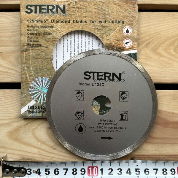 STERN 125/22 по плитці, граніту